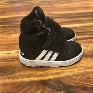 adidas Kids Black and White Sneakers